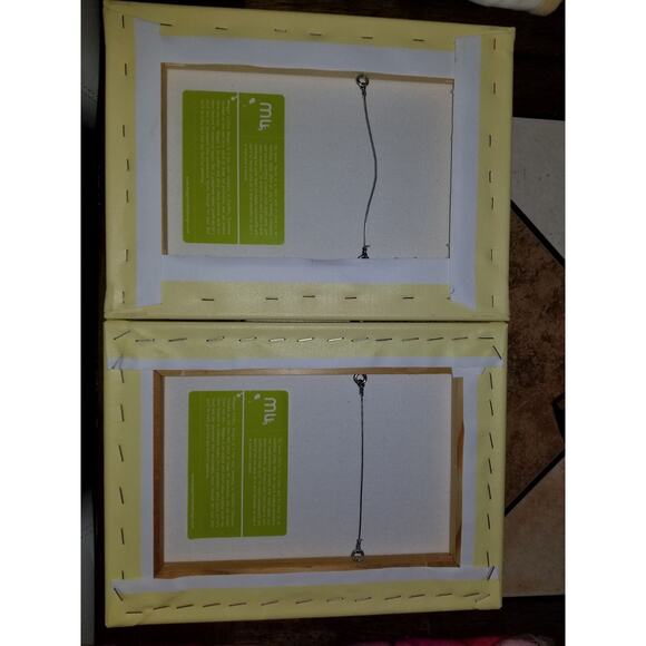 Maggie Lindley bathroom canvases - Picture 4 of 7